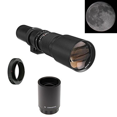 SONYβカムレコーダー（ドッカプル） Amazon.com : 500mm f/8 Telephoto Manual Focus Lens + 2x