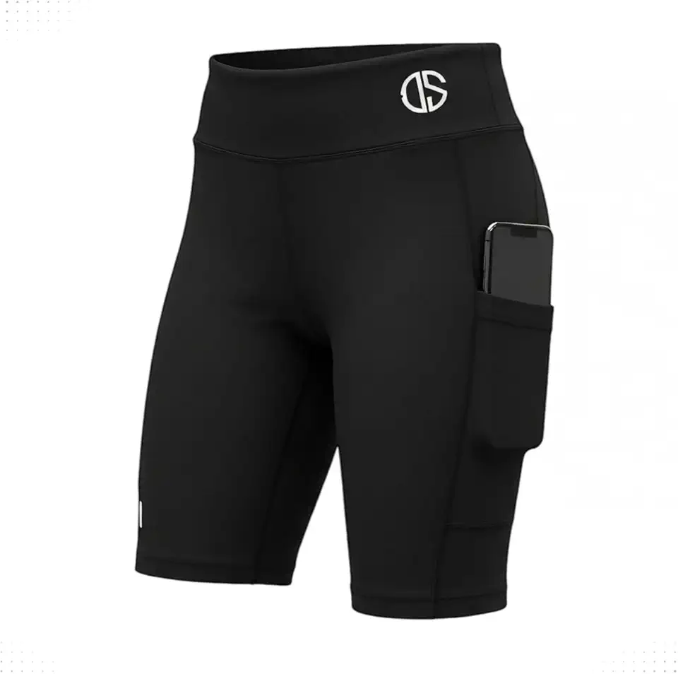 Bermuda térmica compressão Neoprene corrida natação | Shorts refletivo bolso masculino feminino |DEPARTAMENT STORE