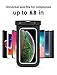 Mpow Waterproof Phone Pouch, One-Piece Designed IPX8 Phone Dry Bag, Up to 6.8 Inches TPU Phone Case for iPhone 11, Pro Max, XR, X, 7, Pixel 4, LG G6, Galaxy S10, S9, Classical 2-Pack Design