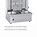 Shawarma Machine, Rotating Vertical Rotisserie, Stainless Steel Doner Kebab Tacos Meat Chicken Gyro Grill, Vertical Broiler for Commercial Home Grill with Skewers