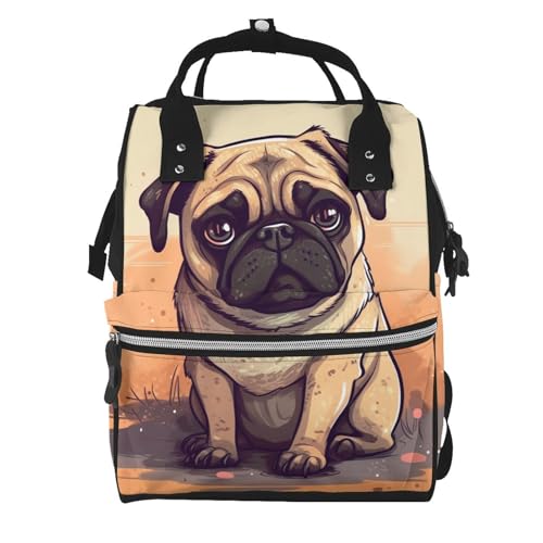 Sac à dos à langer pour femme spacieux pour éviter le désordre