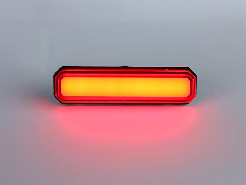 Generisch 10x NEON Rote Begrenzungsleuchten Seitenmarkierungsleuchten 12V 24V Positionsleuchten für LKW, Anhänger, Wohnmobil, Wohnmobil, Pickup, Traktor, LKW, SUV, Boot