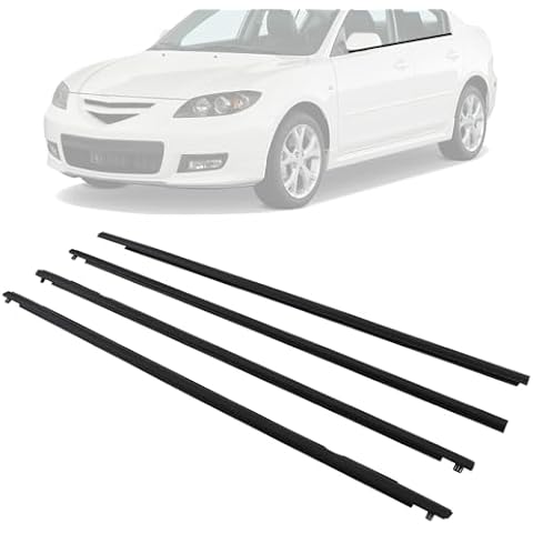 COOL STAR Window Molding Trim for Mazda 3 Cover
