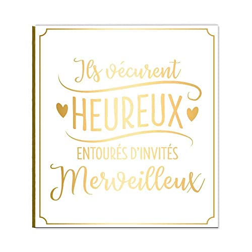 Livre d'Or Mariage 30 pages - 27 x 30 cm