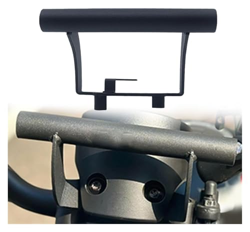Soporte de GPS para manillar CMX1100 con placa de fijación resistente en color negro