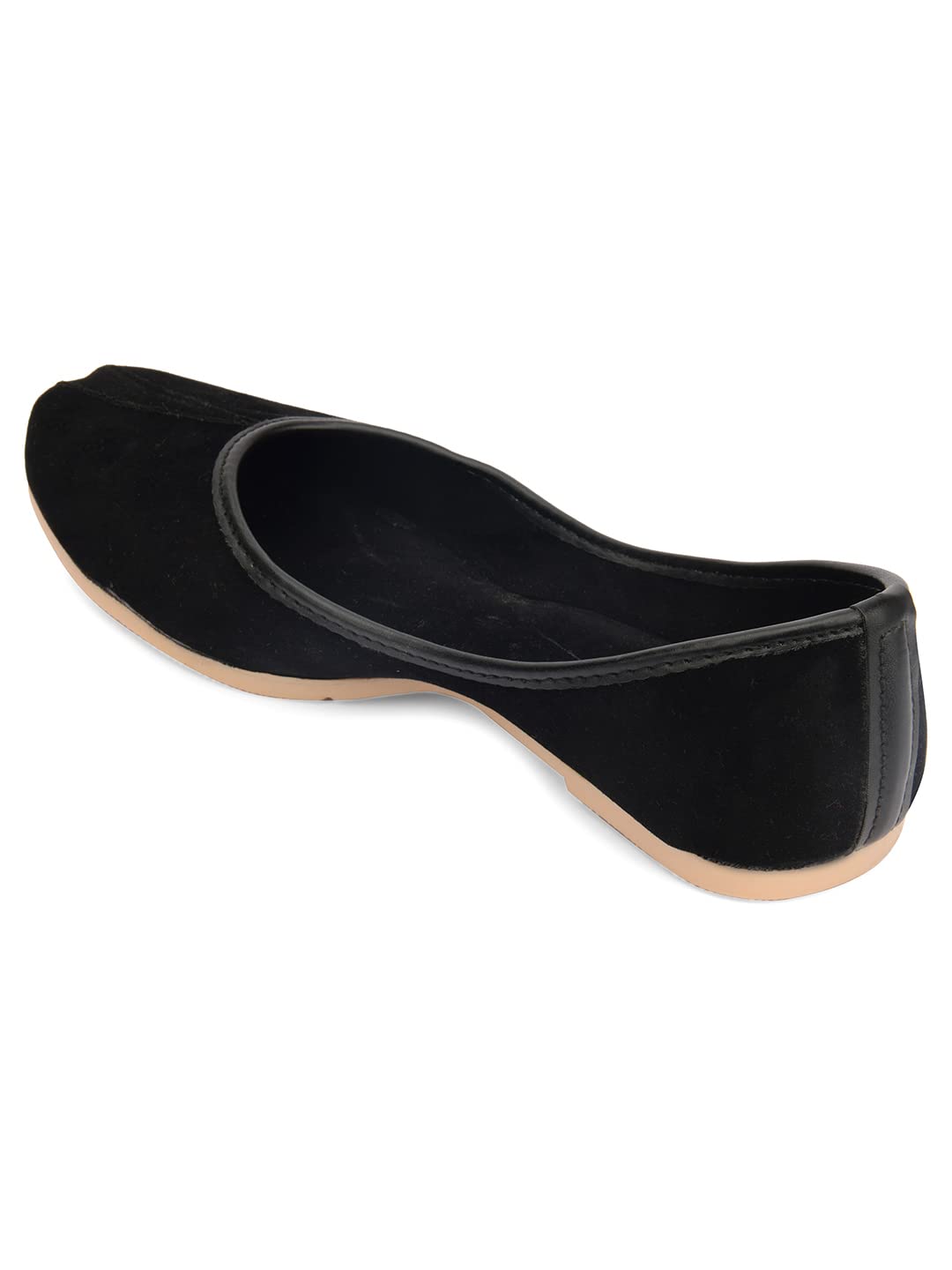 desi colour Women's Traditional Punjabi Jutti | Ethnic Slip-On Flats | Comfortable Footwear-picture-4