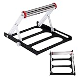 Adjustable Cutting Machine Support Frame - Folding Adjustable Miter Saw Attachment | Material Support Frame - for Woodworking Home DIY Projects Metal Pipes