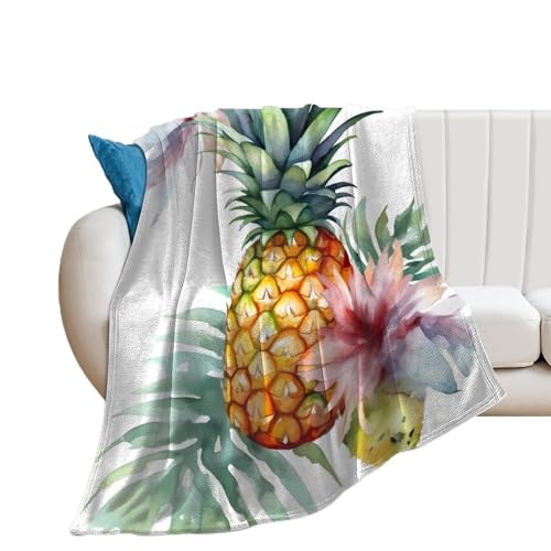 Couverture flanelle légère et chaude, cadeau idéal de lit