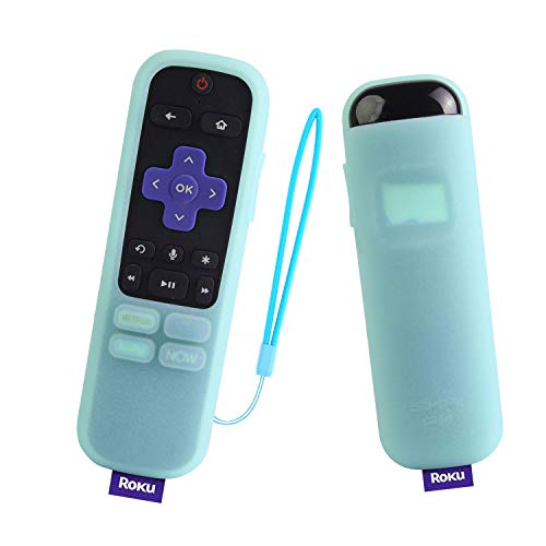 SIKAI Silicone Cover for Roku Streaming Stick+ Remote Shockproof Protective Case for Roku