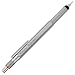 Produktbild rOtring 800+ Feinminenstift 0,7 mm + Stylus silber 1900184 mit persönlicher Laser-Gravur Druckbleistift und Touchpen in Einem mit Twist-and-Click-System