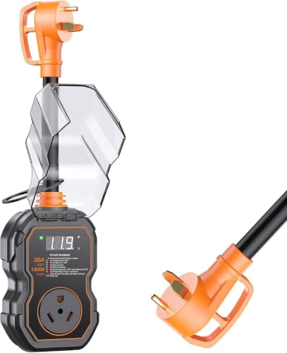 Image of GEARGO RV Surge Protectors 30 Amp, ๐๐๐๐ ๐๐จ๐ฉ-๐๐ซ๐๐๐๐ 12000J