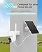 SEHMUA 4G LTE Überwachungskamera Aussen Akku mit SIM Karte 2K PTZ Kabellos Outdoor Kamera Ohne WLAN Solar 2 Stück Aussenkamera, 355°/100°Schwenkba, Farb Nachtsicht, PIR Erkennung, IP66, 2 Wege Audio