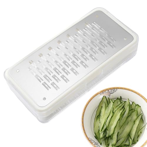 Grattugia per frutta e verdura, grattugia da cucina in acciaio per frutta, gadget per la casa per aumentare l'efficienza di cottura per carote, patate