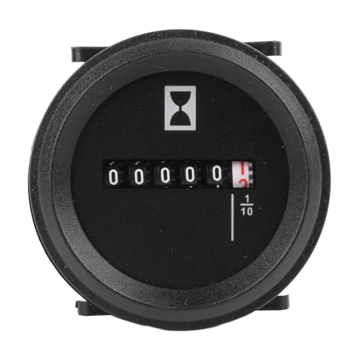 52 -mm -Stunden -Meter, Genaue Quarzmessstiche für Genaue Zeiteffizienz mit Technischem Kunststoffmaterial, für Fahrzeuge, Generatoren, Landwirtschaftliche Maschinen,