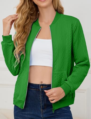Image of Womens Full Zip Up Cardigan Sweater Casual Solid Long Sleeve Sweatshirt Coat with Pocket