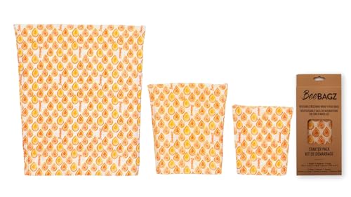Beeswax Wrap Storage Bag - Pack of 3 - Thumbnail 3