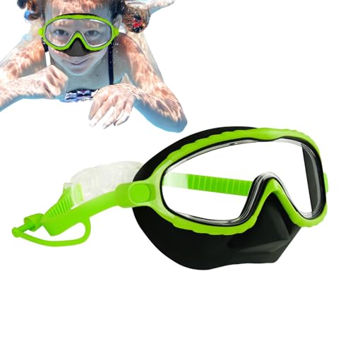 Gafas de esnórquel infantiles con cubierta de nariz para niños de 4 a 16 años 6
