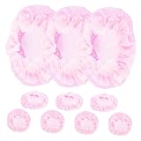 LIFKOME 10 Stück Teiliges Rosa Haarnetz Duttabdeckung für Damen Elastisches Unsichtbares Ballett Haarnetz Langlebig Einfach Anzuwenden Modischer Haarschmuck für Stilvolle Frisuren