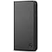 SHIELDON iPhone 11 Pro Case, Genuine Leather iPhone 11 Pro Wallet RFID Blocking Case with Viewing Stand and Card Slots, Flip Magnetic Cover Compatible with iPhone 11 Pro (5.8-inch 2019) - Black