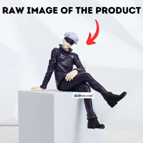 Image of Blue Aura Anime Action Figure Height-14cm Collectible | Go-jo Noodle Stopper