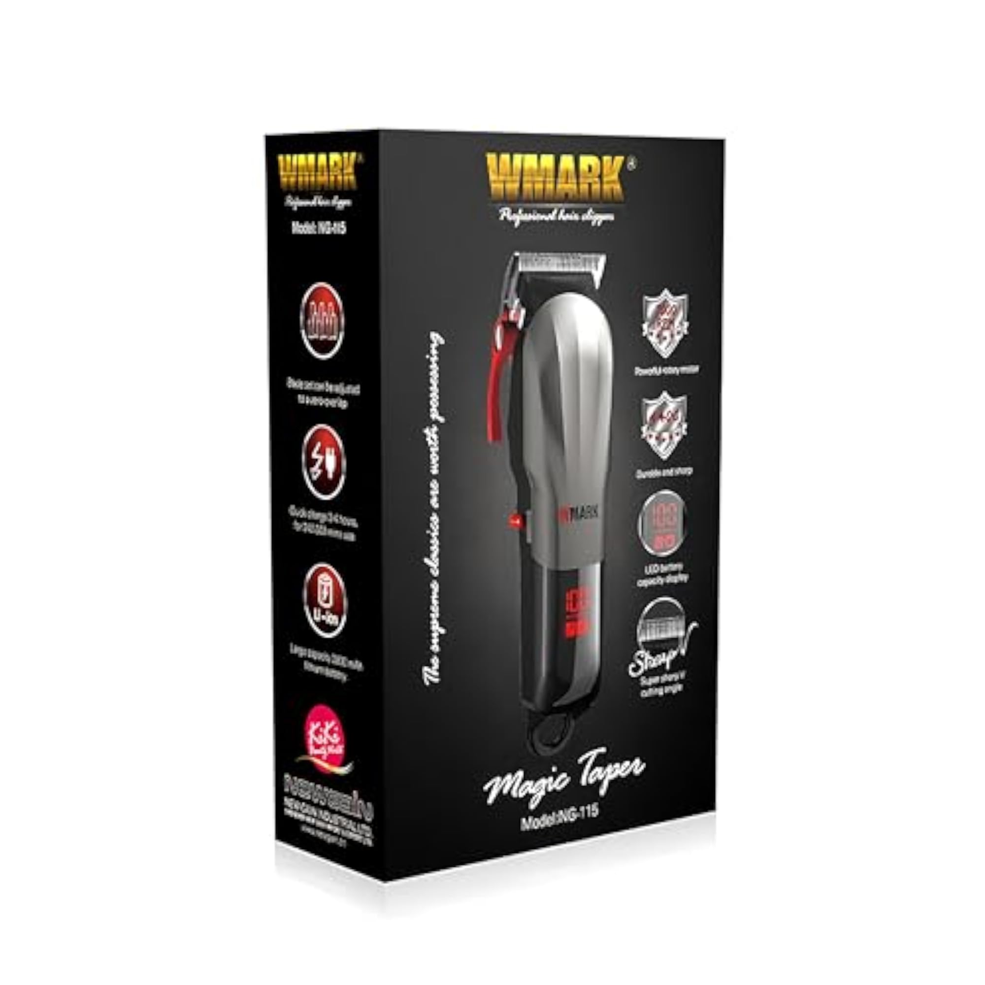 Ng-115 Professional Zero Gapped Hair Clipper