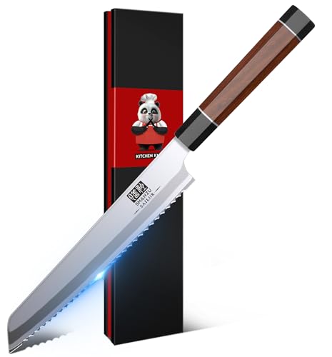 SHAN ZU 8 Inch Bread Knife