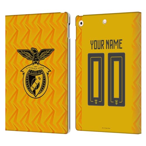 Housse iPad 10.2 Benfica coutume personnalisé étui portefeuille cuir tablette Apple