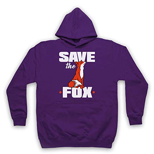 Sweat a capuche Sauvez Le Renard adultes en textile premium