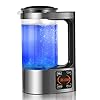 Aomdom Générateur d'eau Hydrogène, 2L de Grande Capacité Générateur Ionisée eau Alcaline eau avec Fonction Thermostat et écran Tactile LED pour en Famille