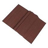 Nappe en bambou : protège la surface de la table et réduit le bruit des tasses à thé et des bouilloires à thé, coussin à thé