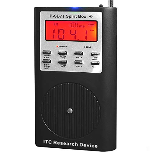 Spirit Box SB7 with Temp and Built-in Flashlight - Newest Model