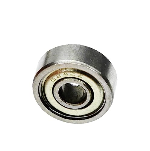 Rodamiento de ranura profunda 624ZZ con sello bimetalico de acero cromado 4x13x5mm