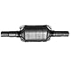 Universal Katalysator EURO 4 Norm für alle Benzinmotoren bis 2000ccm mit Stufenrohr Ø 45mm / Ø 50mm / Ø 54 mm.Kein Pfand und Rückgabe des alten Katalysators !