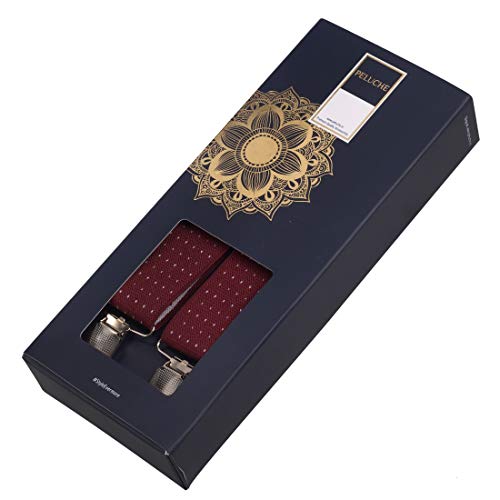 Image of Peluche Steaming Polka Dot Suspenders (3.5cm Strap Width Elastic)