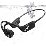 GREYOLK Casque de Conduction Osseuse IP68 Étanche pour Natation, Bluetooth 5.4 & Lecteur ...
