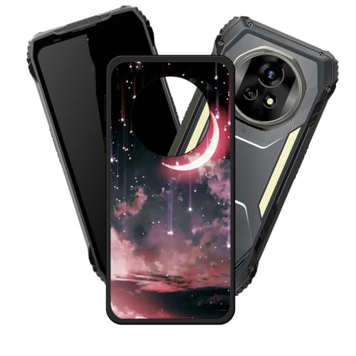 LCEHTOGYE �K�p Blackview Xplore 2 Projector�p�P�[�X�A�K�p Blackview Xplore 2 Projector (6,73")�ƌ݊����̂��钴���^�u���b�N�\�t�gTPU�V���R���Q���P�[�X�ی�J�o�[- LH55