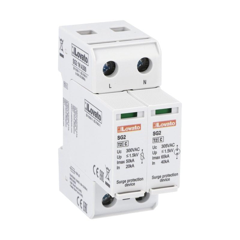 LOVATO SG21NA300 SCARICATORE di SOVRAT. Tipo 2 1P+N