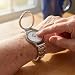 Imagen de VISIONU Reloj De Pulsera Braille para Invidentes o Personas Mayores Blanco Dial