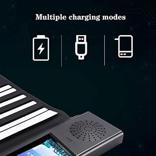 Hand-Roll Piano Standard 88-Key Portable Folding APP Teaching Built-in Speaker Rechargeable Household Beginner Children… - Les Beatles, Paul McCartney, John Lennon, RIngo Starr, George Harrison Hand-Roll Piano Standard 88-Key Portable Folding APP Teaching Built-in Speaker Rechargeable Household Beginner Children… – Image 3