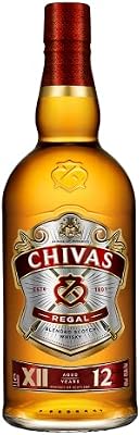 Whisky Chivas Regal 12 anos Blended Escocês - 1 litro