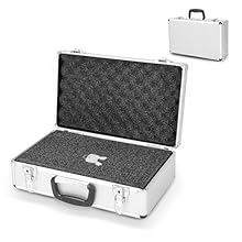 High-Quality Material: Constructed from premium universal aluminium with a reinforced hardware surface, this flight case is designed to be highly durable and resistant to vibrations. Lockable & Secure: Features a double-lock design with a key, ensuri...
