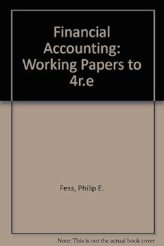 Paperback Financial Accounting: Working Papers to 4r.e Book