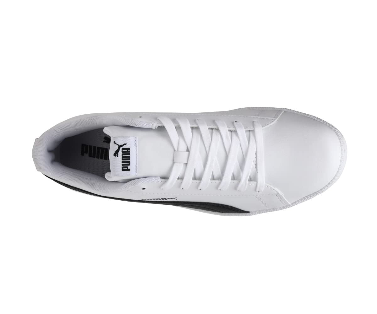 Puma PUMA UP Trainers Unisex Yetişkin Spor Ayakkabı, Puma White-Puma Black, 42
