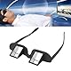 Beufee Lazy Glasses, Bettprisma-Brille, Horizontaler Spiegel, Lazy Readers-Brille, 90-Grad-Prismenbrille Zum Hinlegen, Lesen, Fernsehen, Schwarz