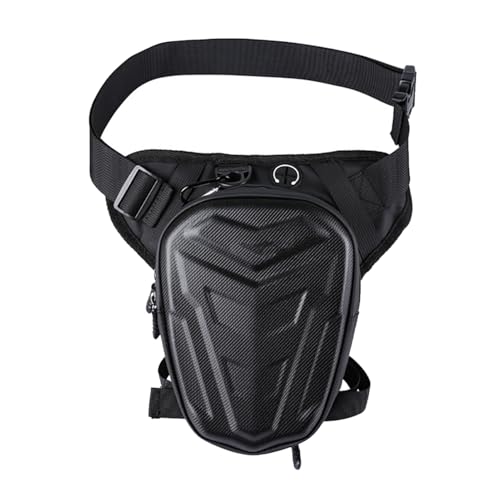 Bolsa de muslo – Bolsa de pierna impermeable con correa | Riñonera de motocicleta para hombres y mujeres, soporte seguro para teléfono para ciclismo, senderismo, camping, viajes, equipo de aventura al