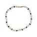 Puka Shell Necklace White and Black Chips Men's & Ladies' Choker Surfer Hawaiian Jewelry Shell Surf Puca Beads - 18