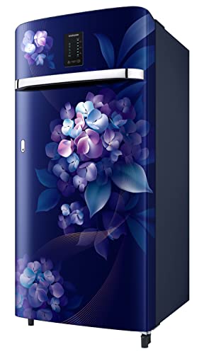 Image of Samsung 189L 4 Star Inverter Direct-Cool Single Door Digi-Touch Refrigerator Appliance (RR21C2E24HS /HL,Hydrangea Blue)