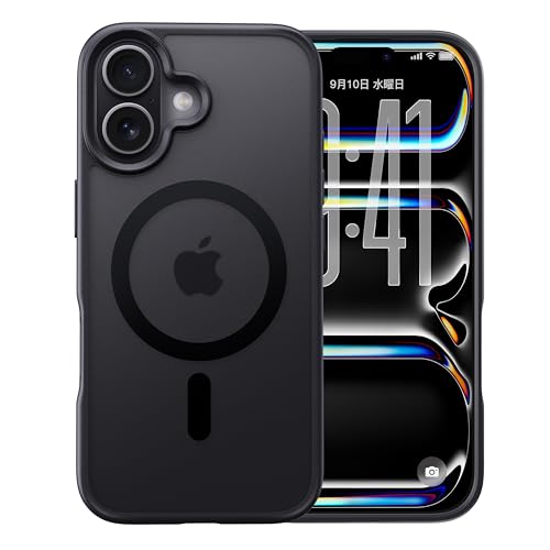 CASEKOO iPhone 17 �p�P�[�X�y�����xMagSafe�Ή��EOISafe�[�d�ی�z3�{�ČRMIL�K�i �ϏՌ� ����~�� �w��h�~ �}�b�g�d�グ �}�O�l�b�g���� �Ռ��z�� ��� �X�g���b�v�z�[���t�� �����ӂ���17�P�[�X 6.3 �C���` �o���p�[