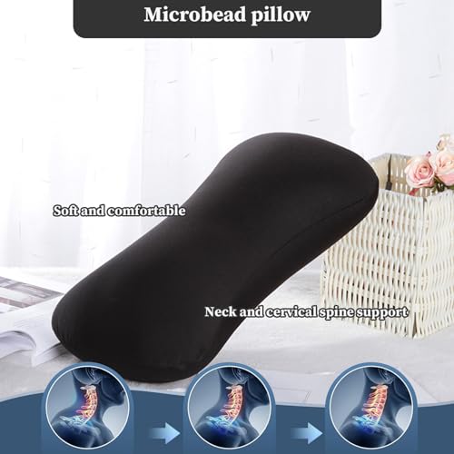 Oreiller microbille contre les douleurs cervicales avec coussin en os doux - 3