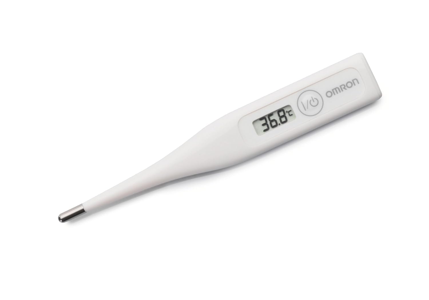 OMRON Eco Temp Basic Termómetro digital – Termómetro para bebé y adultos con punta redondeada para mayor comodidad. Termómetro simple y fiable